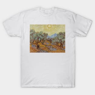 Olive Trees by Vincent van Gogh T-Shirt